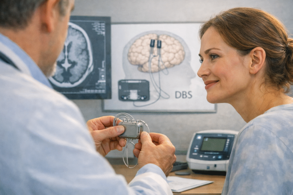 DBS in Parkinson's disease - Dr. Mustafa Sakar reviewing
