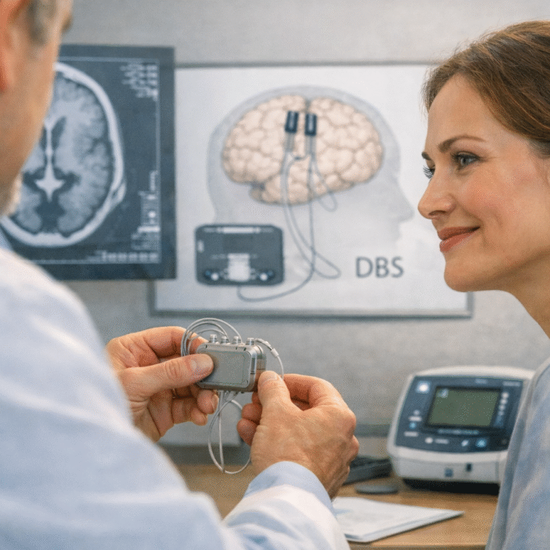 DBS in Parkinson's disease - Dr. Mustafa Sakar reviewing