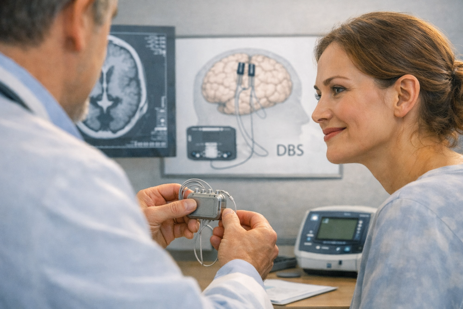 DBS in Parkinson's disease - Dr. Mustafa Sakar reviewing